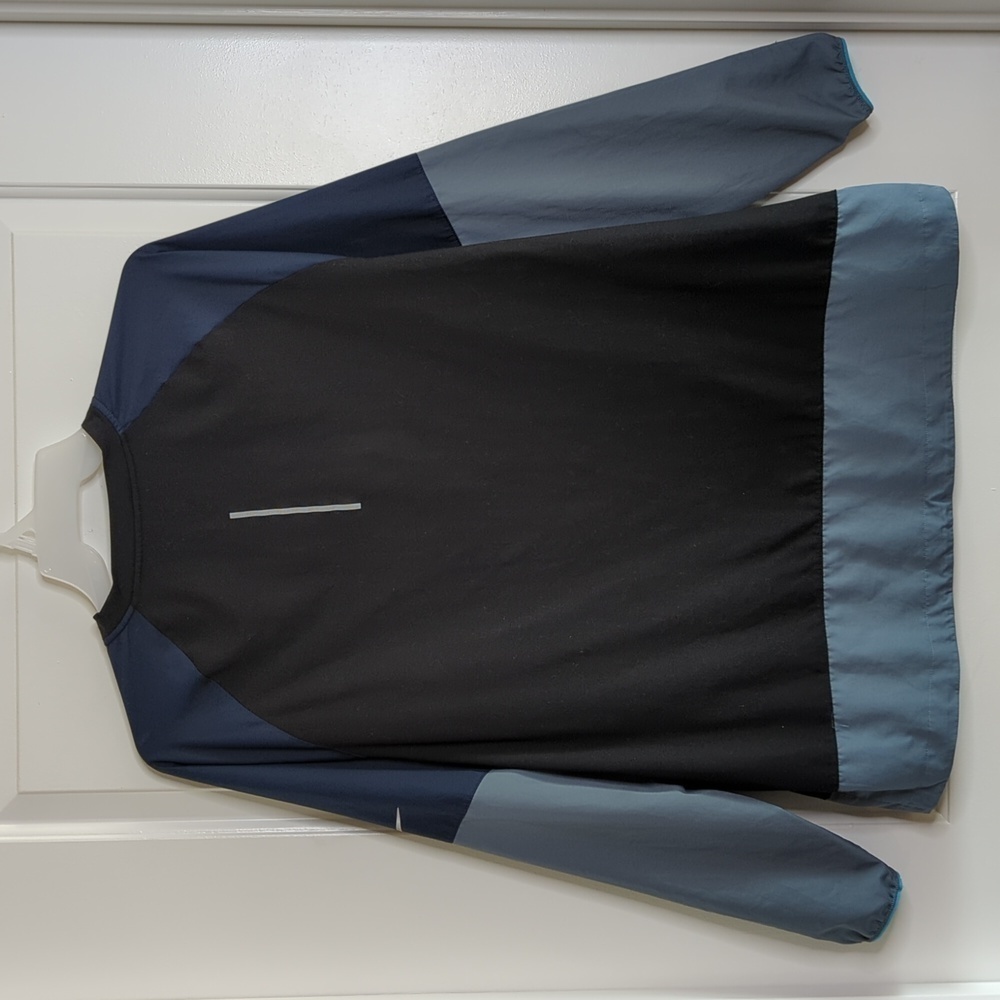 Nike Element Mixed Media Long Sleeve Crew Neck Pullover Men's XL - Picture 10 of 15